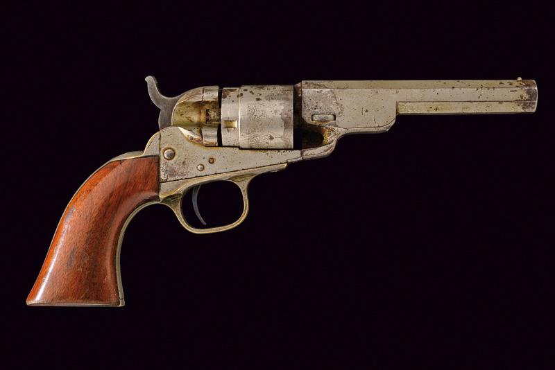 Colt Pocket Navy model convertita a retrocarica "Octagon Barrell"