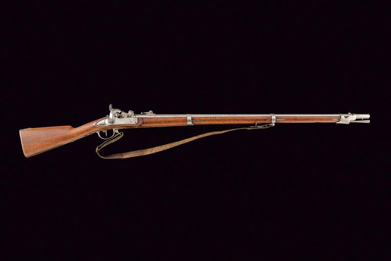 Fucile da fanteria Francotte mod. 1842 con sistema Milbank Amsler mod. 1867