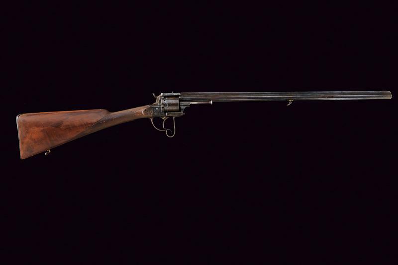 Fucile revolver a spillo di Lefaucheux