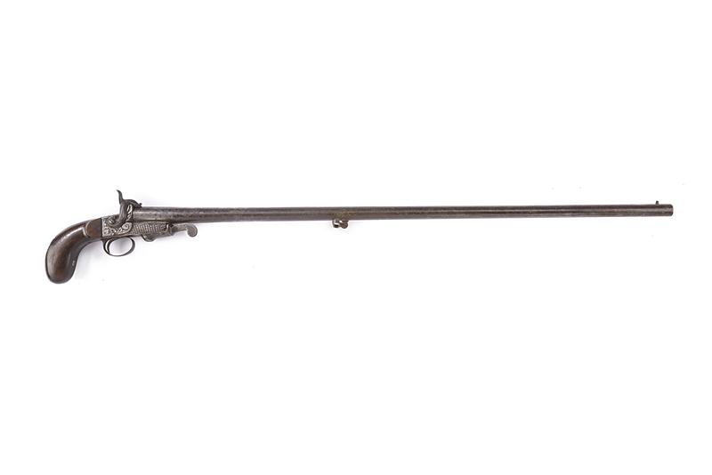 Pistola a spillo con canna da fucile