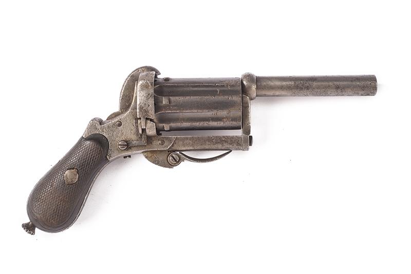 Pepperbox revolver a spillo