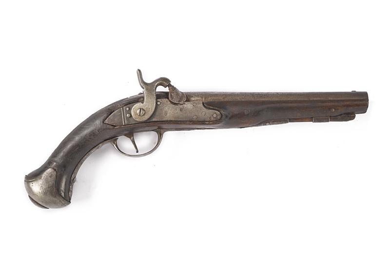 Pistola mod. 1774 da dragone, ridotta a luminello