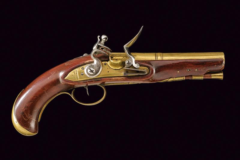 Pistola a pietra focaia da marina