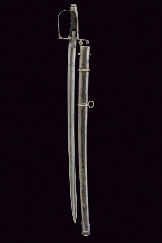 Sciabola da ufficiale Mod. 1855 con lama di preda bellica