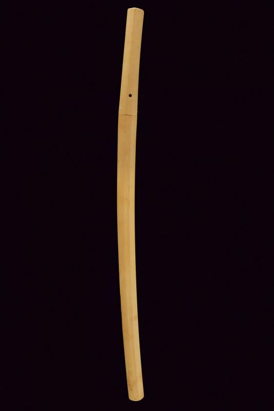 Importante e rara katana firmata Gassan Sadayoshi in shirasaya