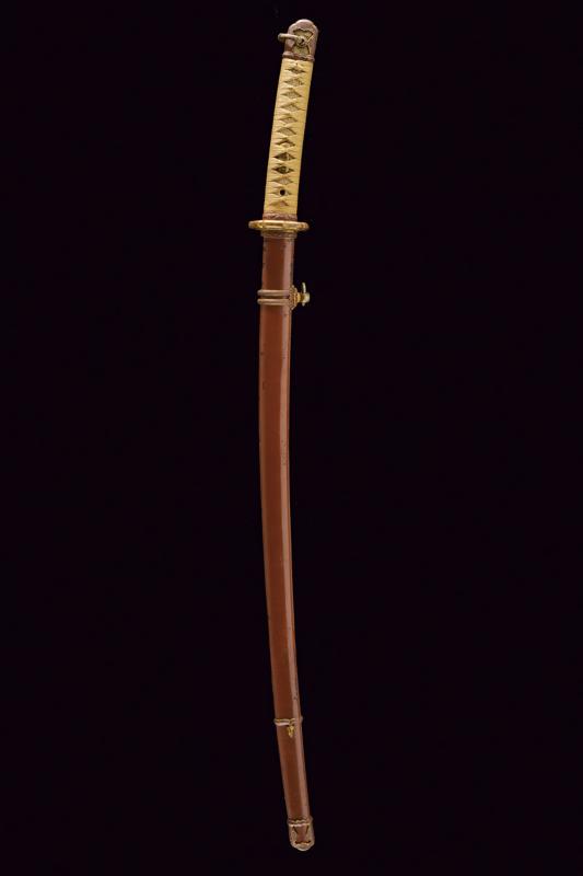 Rara katana con saidan mei (prova di taglio)