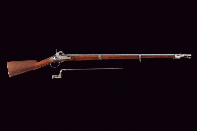 Fucile a luminello Mod. 1860 con baionetta