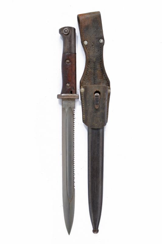 Baionetta Mauser mod. 1884/98 secondo tipo con dorso a sega