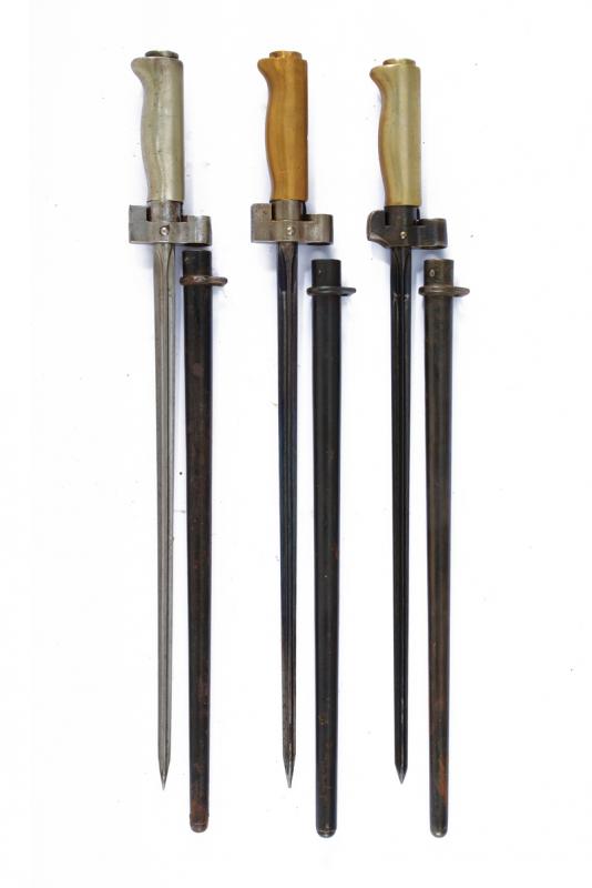 Lotto di tre baionette Lebel mod. 1935