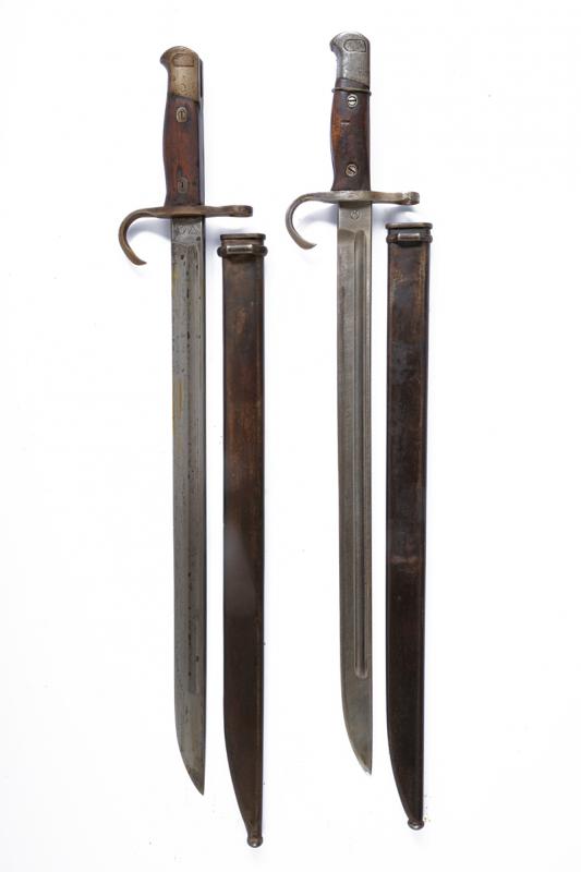 Lotto di due baionette Arisaka mod. 1930
