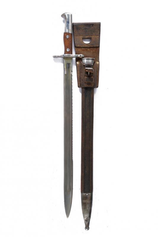 Baionetta mod. 1911 con dorso a sega