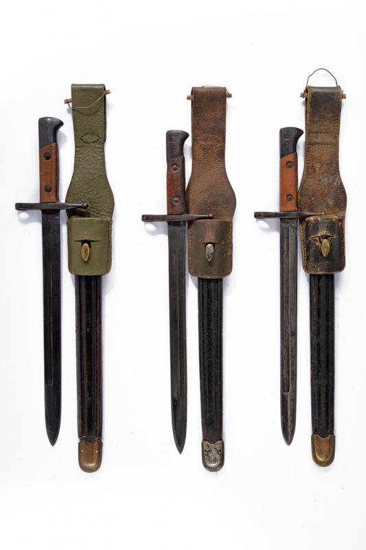 Lotto di tre baionette mod. 1891