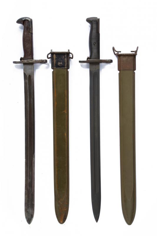 Lotto di due baionette Mod. 1905/42