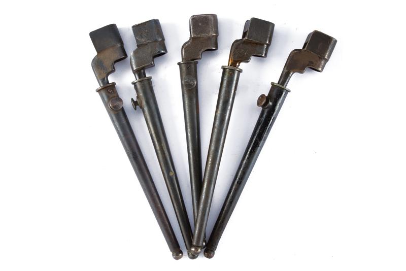 Lotto di cinque baionette N4 MK II