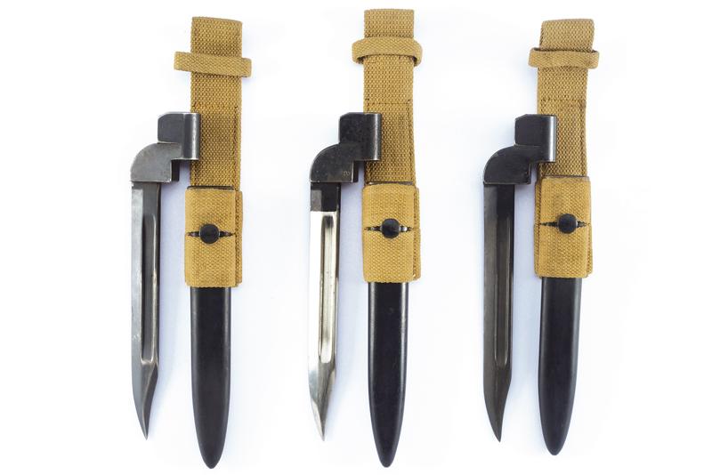 Lotto di tre baionette N9 MK1