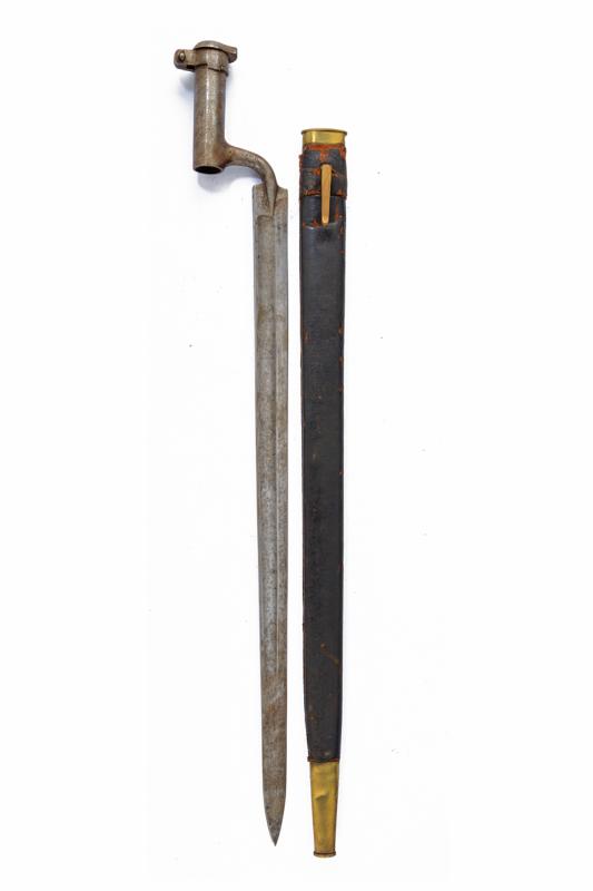 Baionetta a ghiera mod. 1854 con fodero