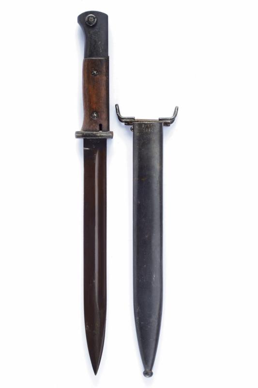 Baionetta Mauser mod. 1884/98 con fodero norvegese per M1