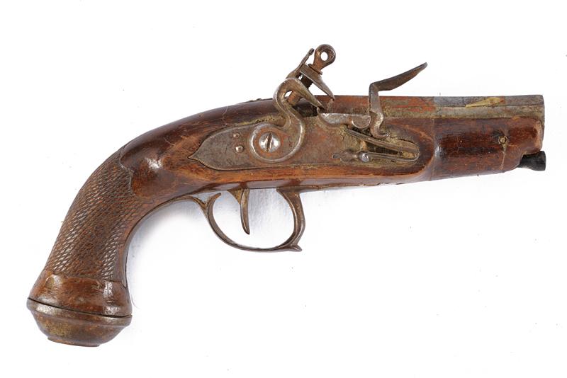 Pistola da viaggio a pietra focaia