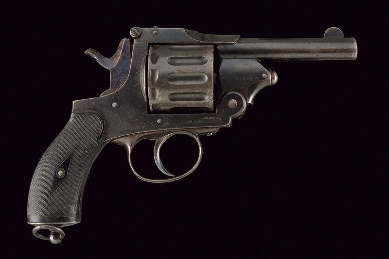 Raro revolver a percussione centrale a dodici colpi