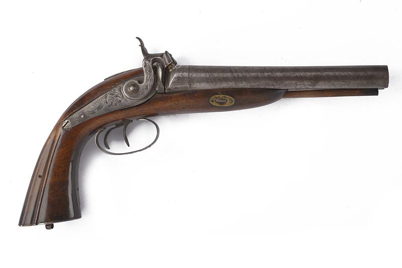 Pistola a luminello a due canne
