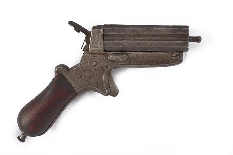 Pistola sul tipo Sharps a retrocarica