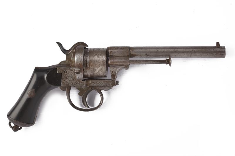 Revolver a spillo Lefaucheux inciso