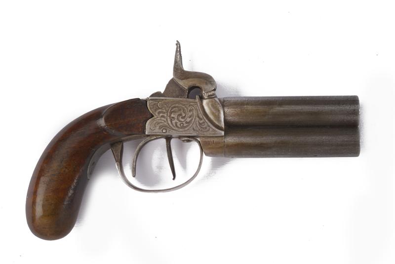 Pistola a luminello a canne sovrapposte
