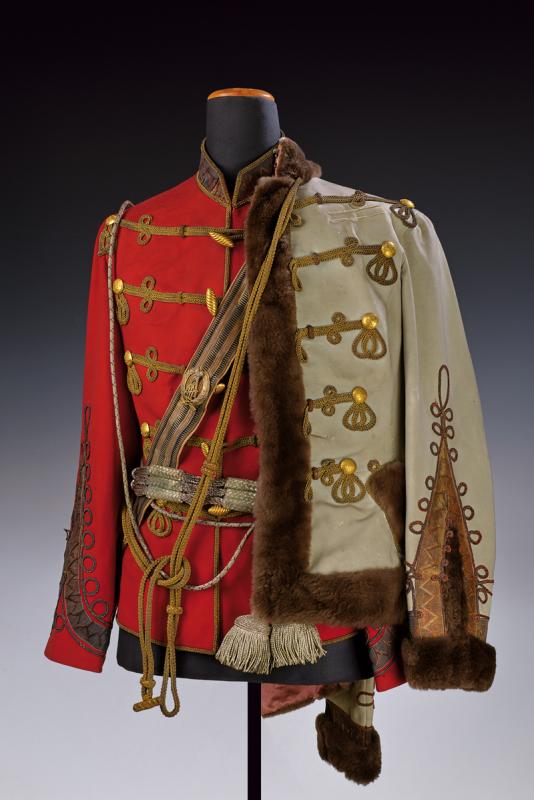 Attila appartenuta allo Zarevic Nicola II in qualità di comandante del Leib-Garde Husaren Regiment