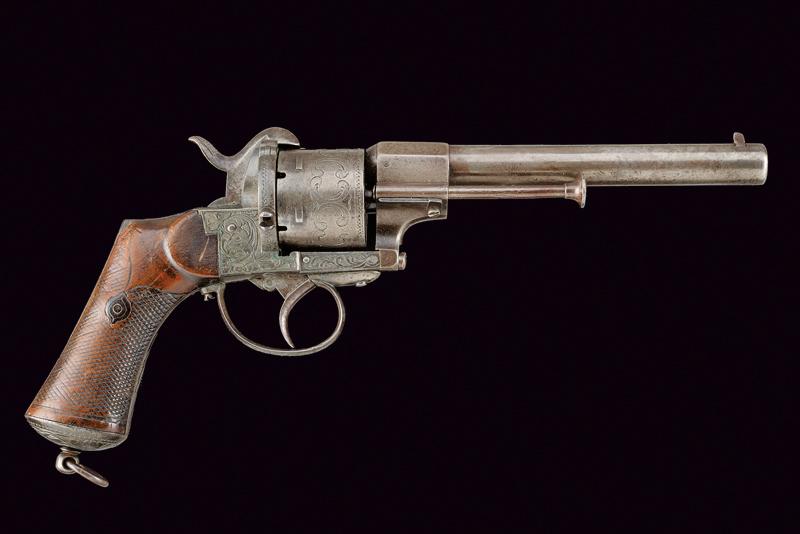 Revolver a spillo Lefaucheux inciso