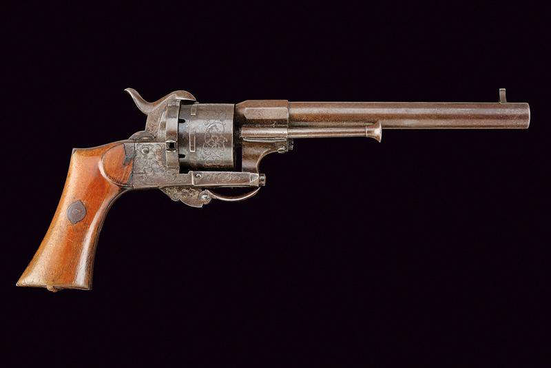 Revolver a spillo Lefaucheux inciso