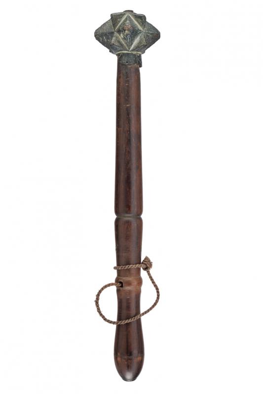 Mazza d'arme in bronzo