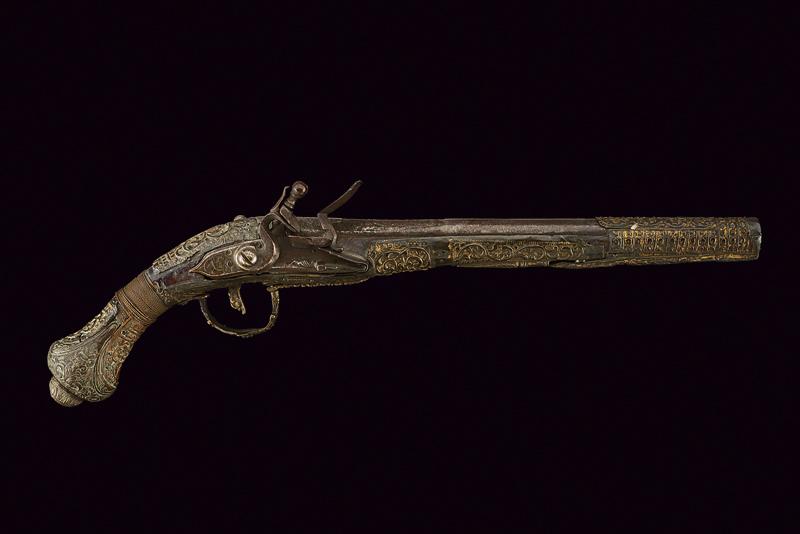 Pistola a pietra focaia