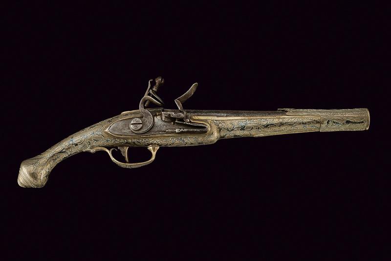 Pistola a pietra focaia