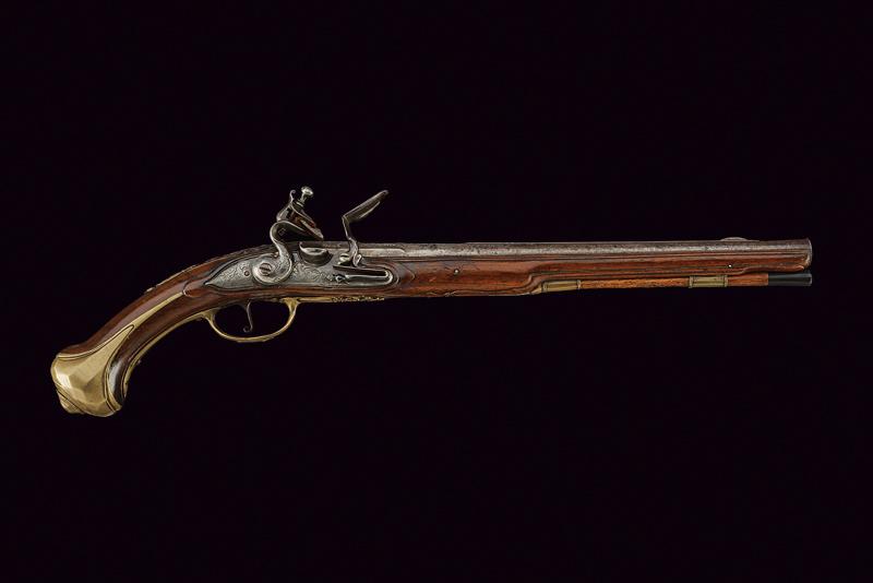 Pistola a pietra focaia di Le Fer