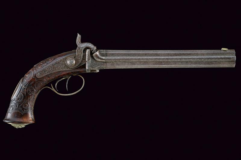 Pistola a luminello di lusso a due canne di Klett