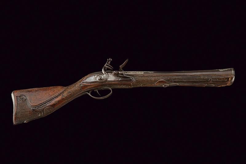 Tromboncino a pietra focaia da sella