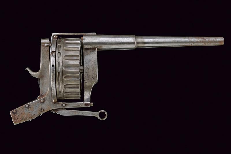 Raro revolver da imbarcazione di sbarco della marina a 20 colpi