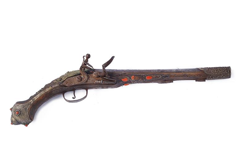Pistola a pietra focaia