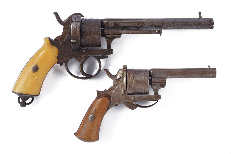 Lotto di due revolver a retrocarica