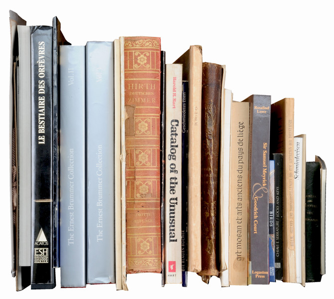 Grande lotto di libri d\'arte