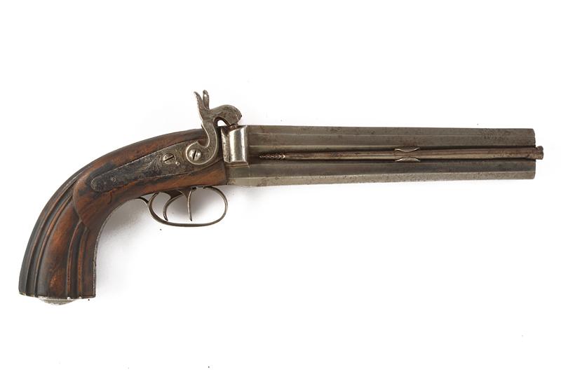 Pistola a luminello a due canne sovrapposte 