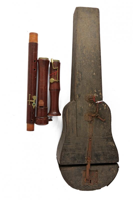 Lotto di scatola per violino e oboe