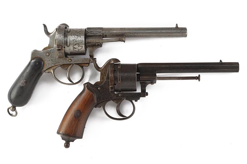 Lotto di due revolver a spillo