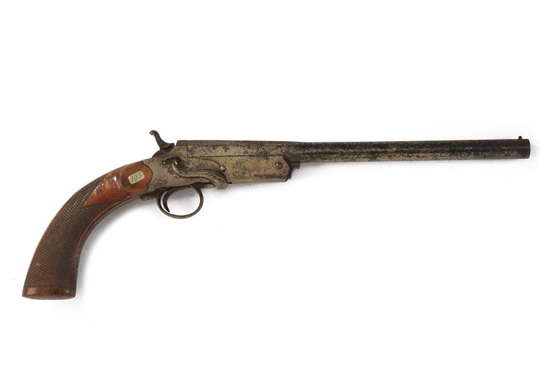 Pistola monocolpo a retrocarica