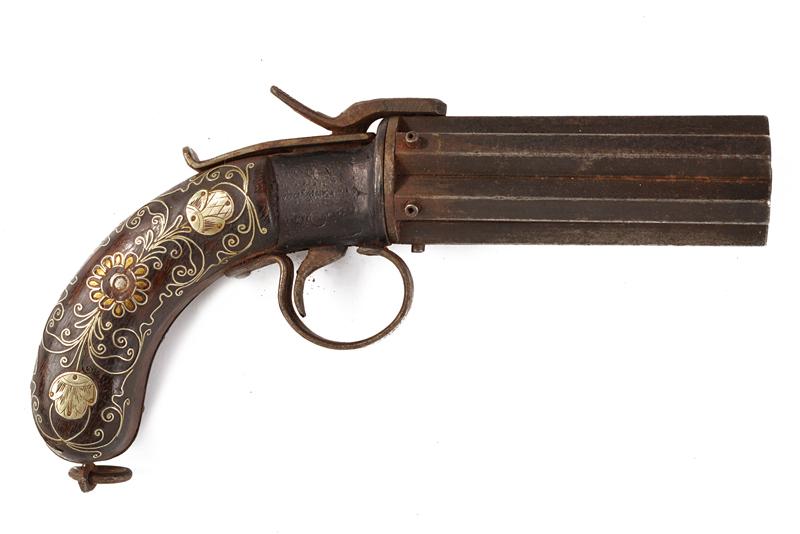 Pepperbox revolver a luminello