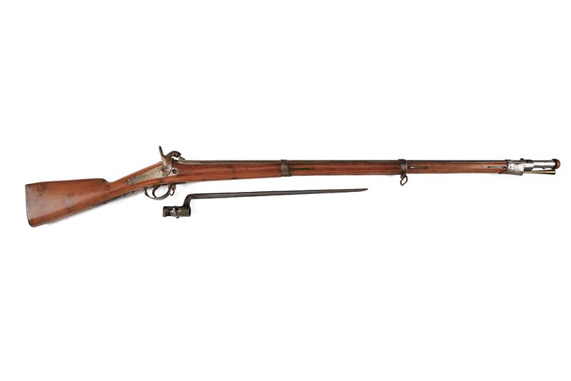 Fucile a luminello Mod. 1842 con baionetta