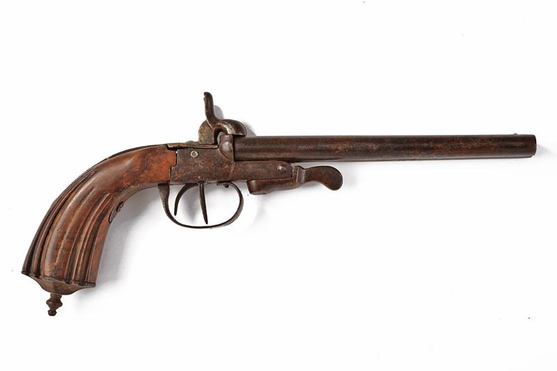 Pistola a spillo a due canne