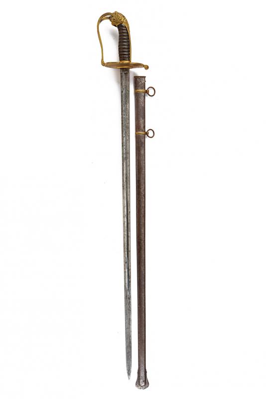 Spada da ufficiale subalterno della Guardia Civica Mod. 1847