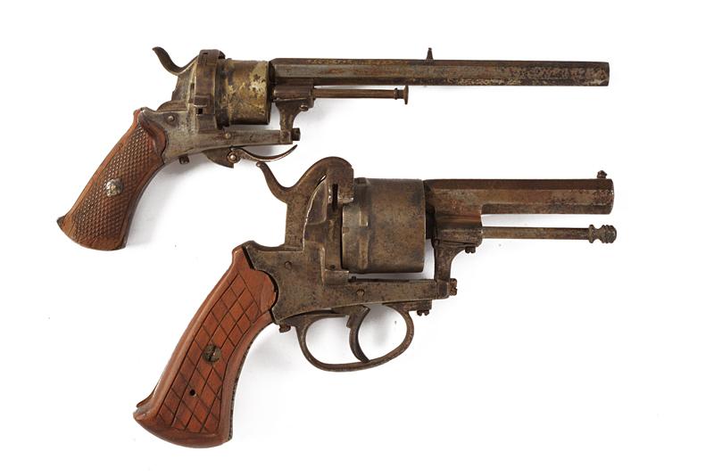 Lotto di due revolver a spillo