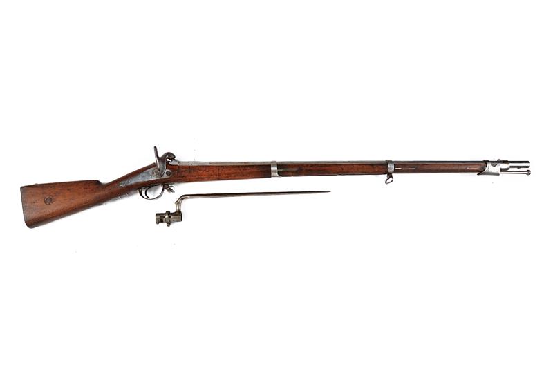 Fucile a luminello mod. 1857 con baionetta